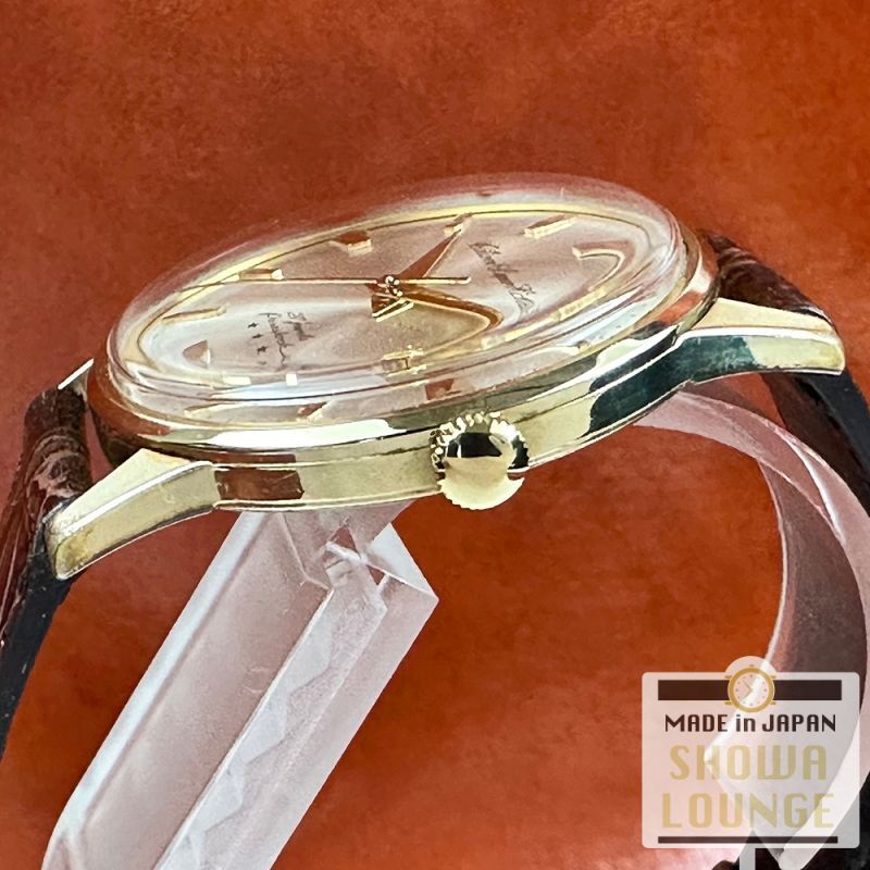 シチズン スーパー ハイライン 三ツ星 金機械 80ミクロン金張り 27石