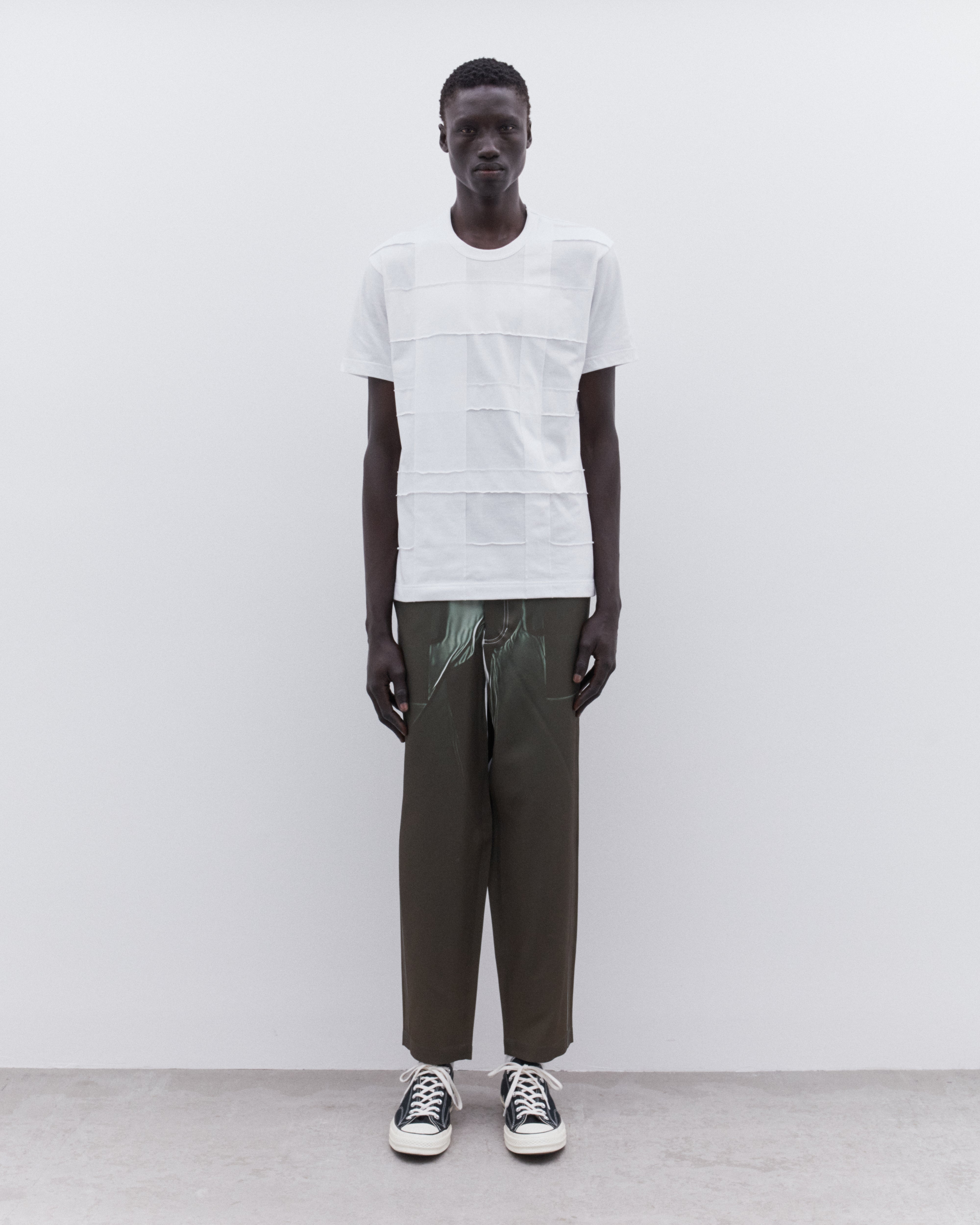 CDG Shirt: Men's Overprint Pants (Khaki) | DSMNY E-SHOP