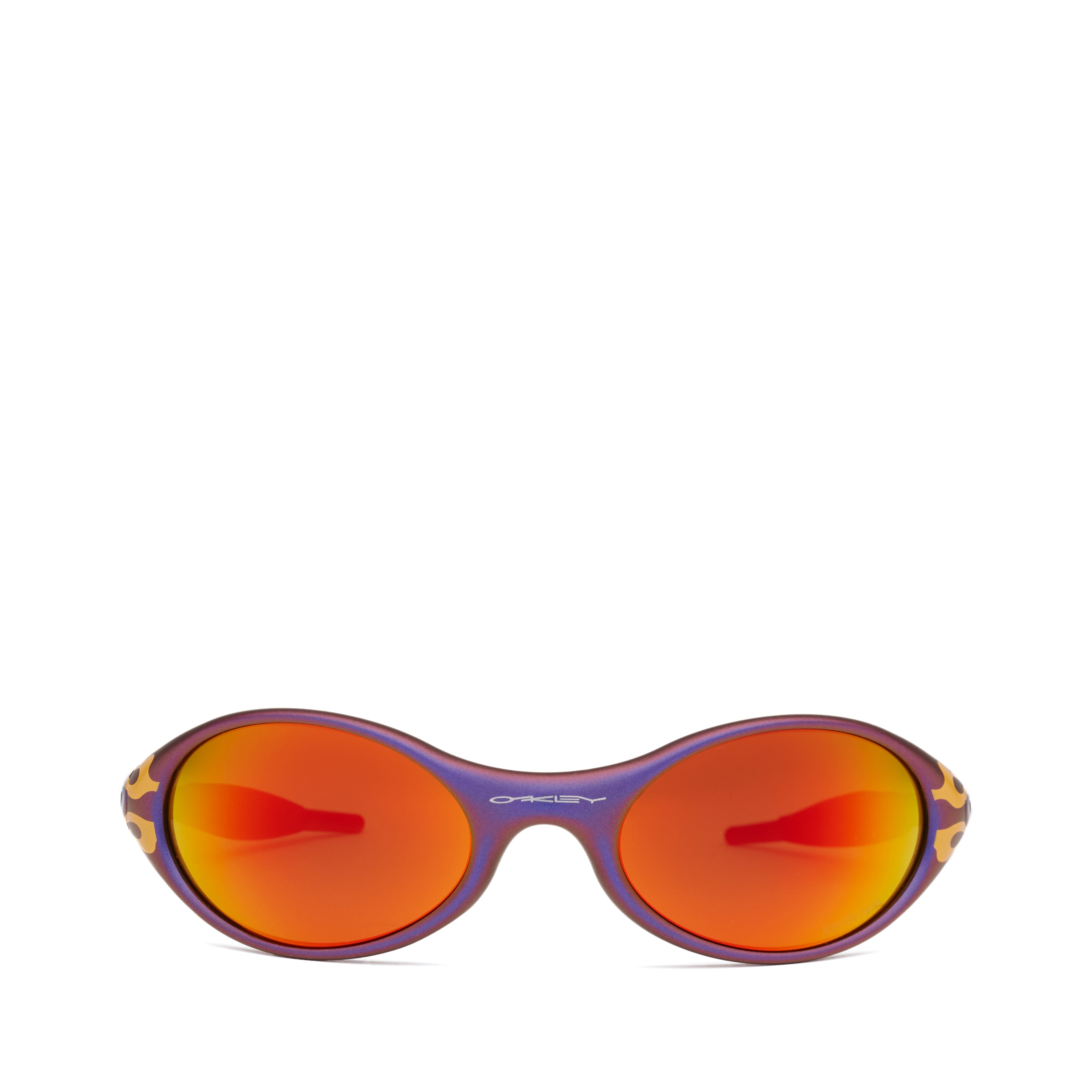 Oakley: Brain Dead Eye Jacket Sunglasses (Blue/Red) | DSMNY E-SHOP