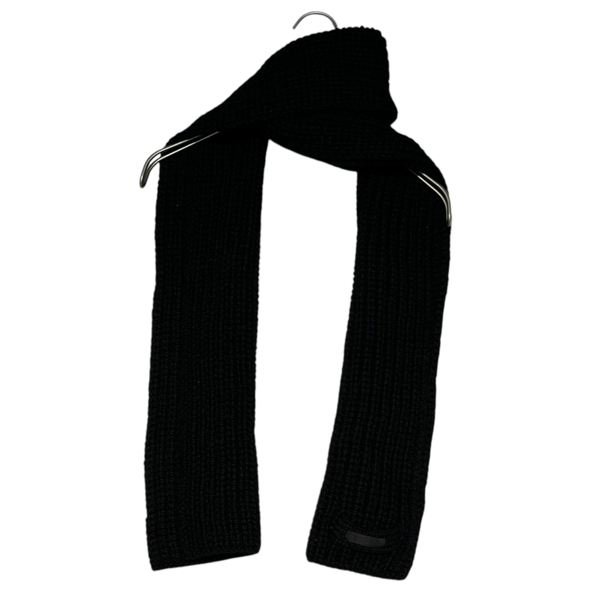 PRADA(プラダ) Low gauge knit wool muffler ローゲージ ニット ウール