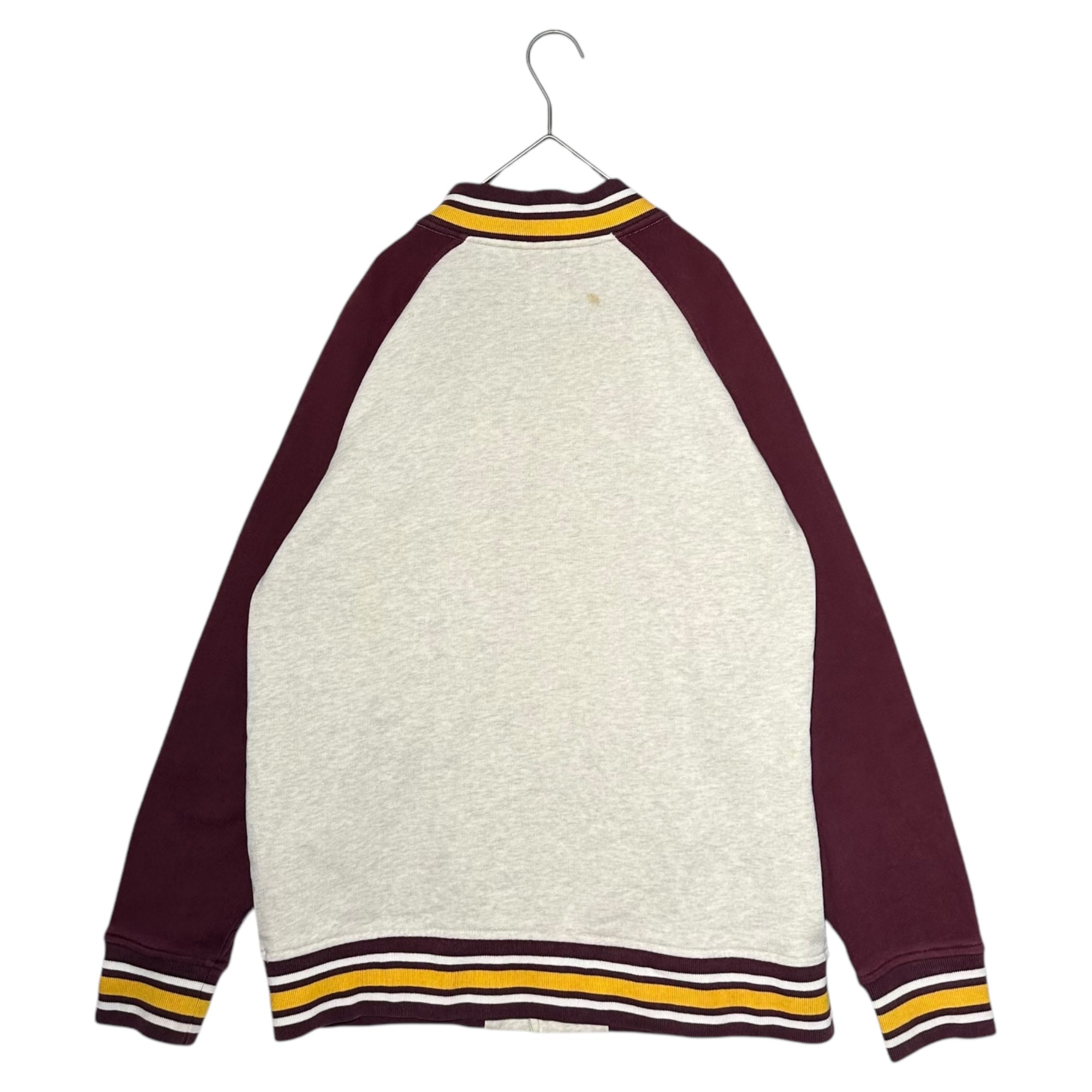 STUSSY(ステューシー) Cotton Sweatshirt Stadium Jacket コットン