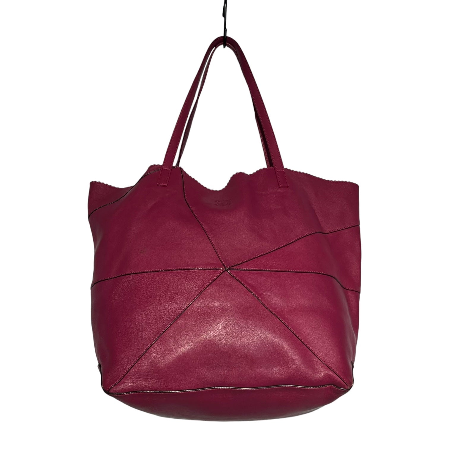 LOEWE(ロエベ) Anagram logo leather tote bag アナグラム ロゴ レザー