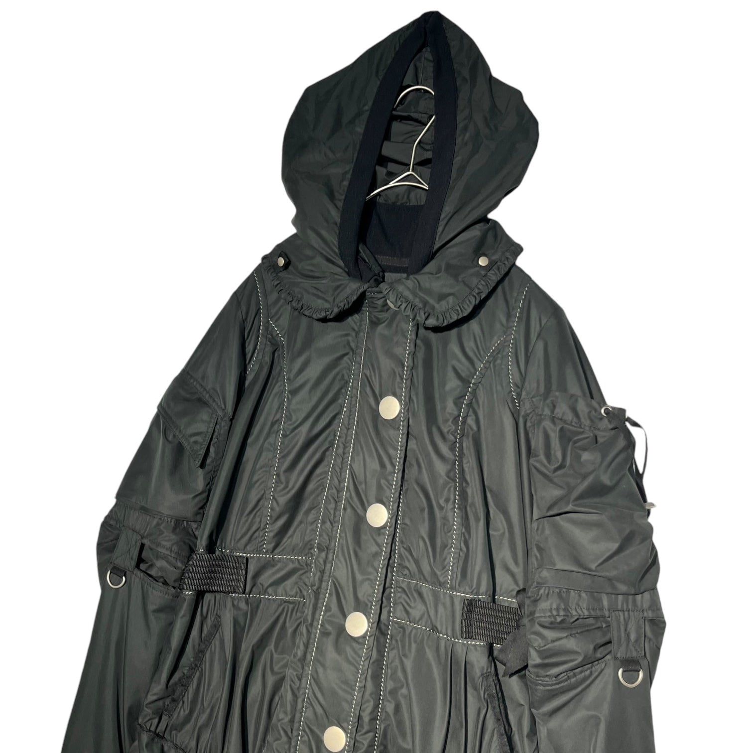 マリテフランソワジルボー ダブルジップ ミリタリー Aライン