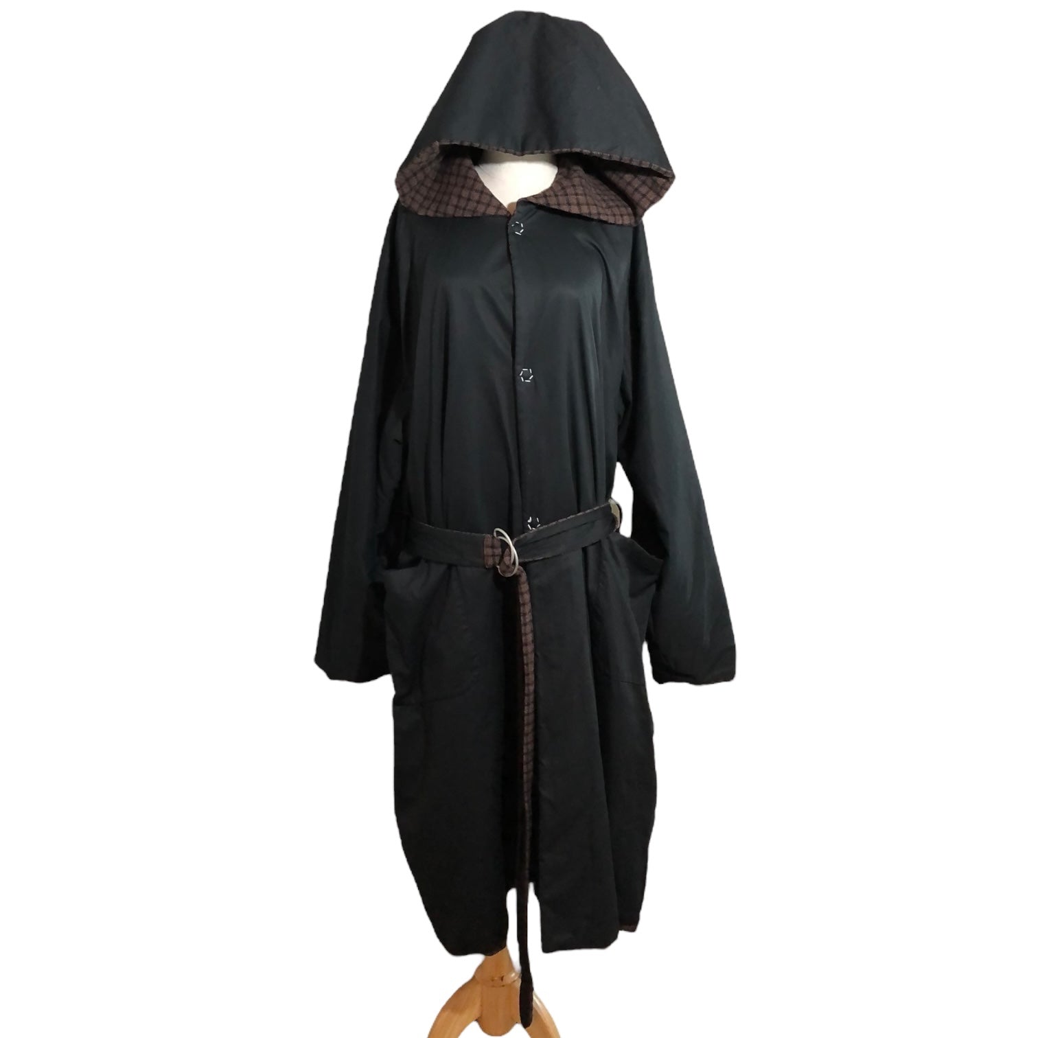 SUNSEA(サンシー) 17AW W-face check jedi coat ダブルフェイス