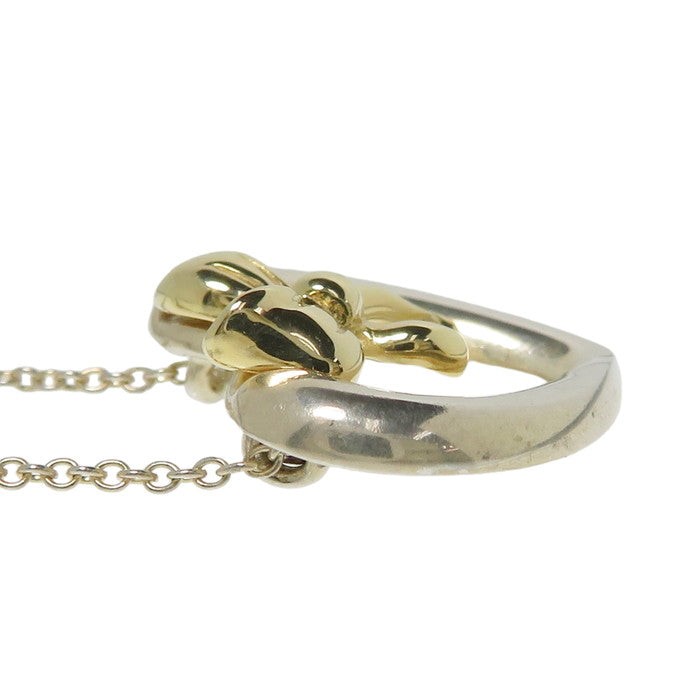 TIFFANY&Co./ティファニー】 ハートリボン ネックレス K18ゴールド 18