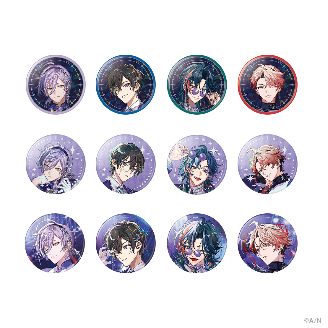 ぽ*読様 魁星 IMPACT 缶バッジ コースター ぽ*読様 魁星 IMPACT 缶