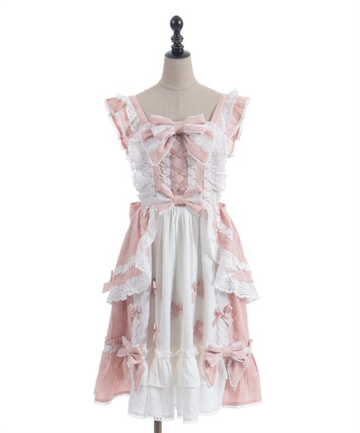 ブリリアントローズジャンパースカート【受注生産】 | Chalmiere