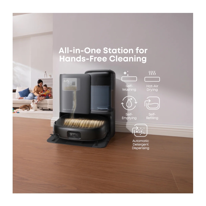 Anker eufy Omni E25 Robot Vacuum Black