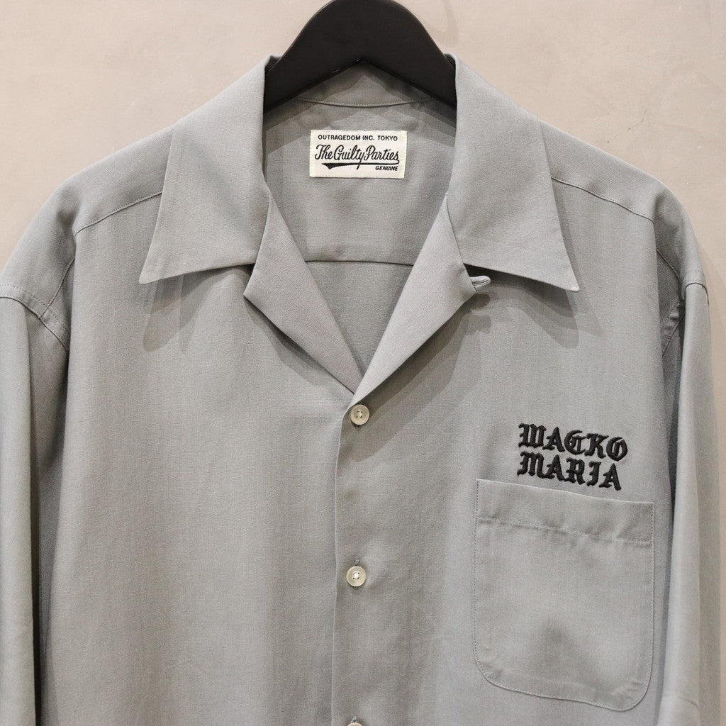 50'S SHIRT S/S -TYPE 2- #GRAY [24SS-WMS-OC05]_WACKO MARIA