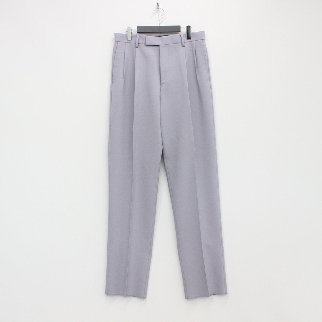 DOUBLE PLEATED TROUSERS #L-PURPLE [23SS-WMP-TR18] _ WACKO MARIA