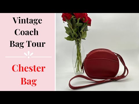 Vintage Coach Chester Bag 9901 USA Red – Cristina Moda Vintage