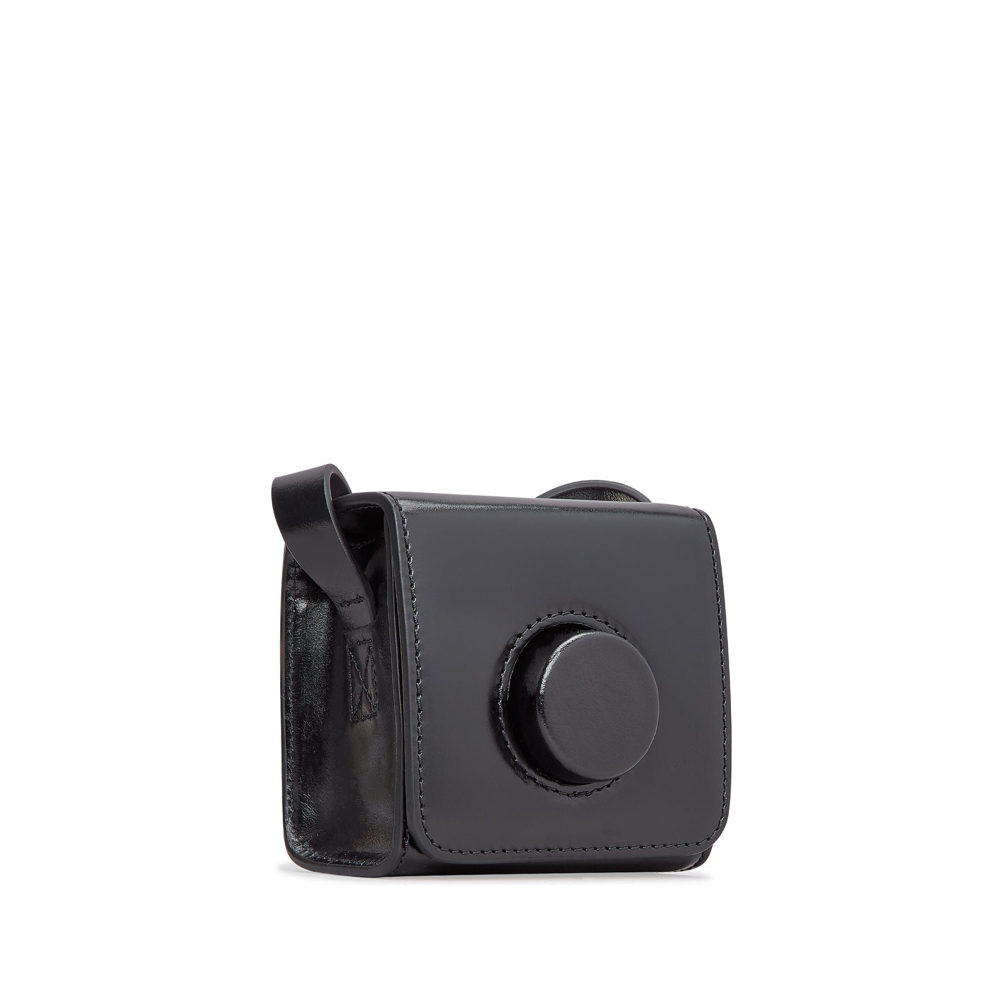 Lemaire: Mini Camera Bag (Black) | DSML E-SHOP