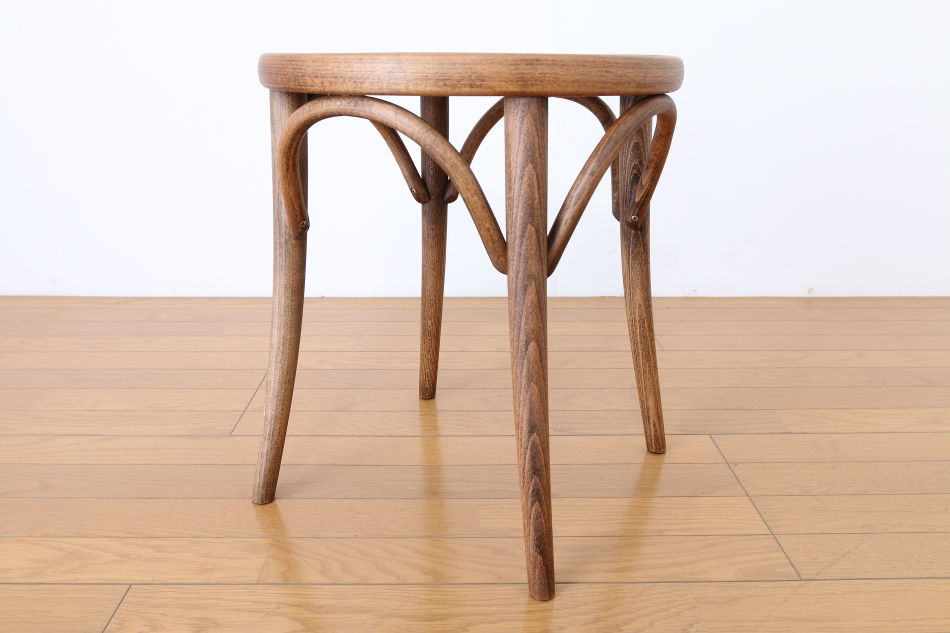 トンTON ベントウッドスツール No60 アーチレッグArch leg/ダーク