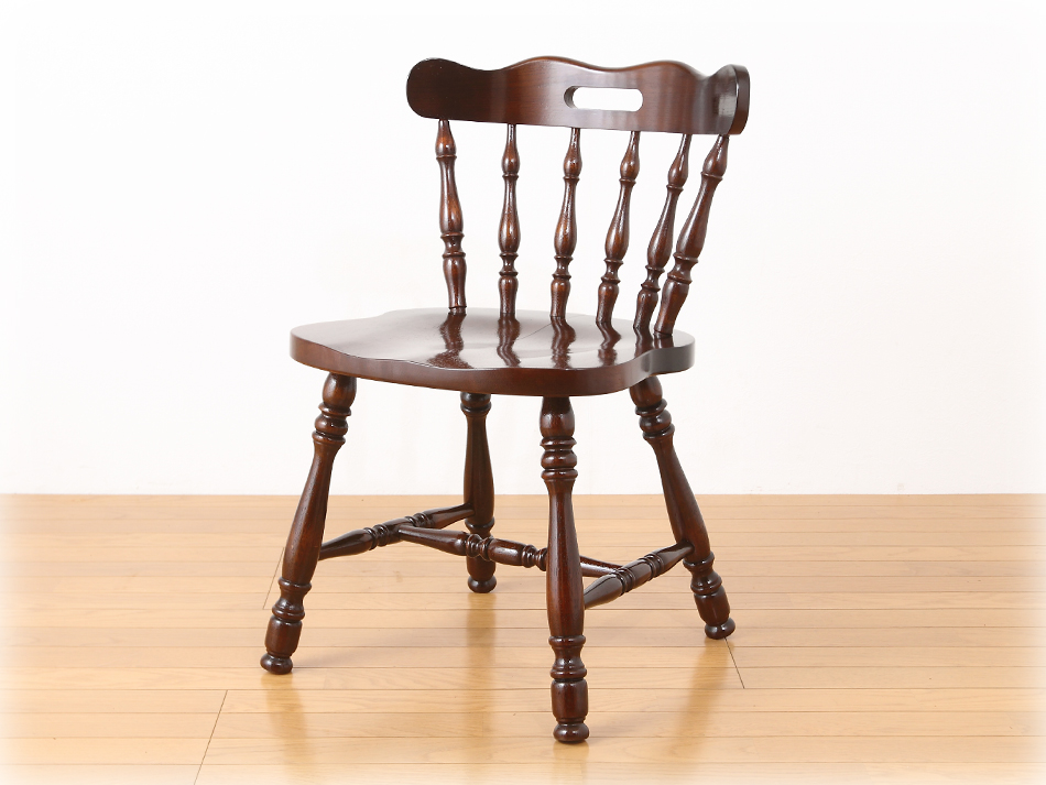 キツツキマーク ジャパニーズウィンザースタイル ダイニングチェア