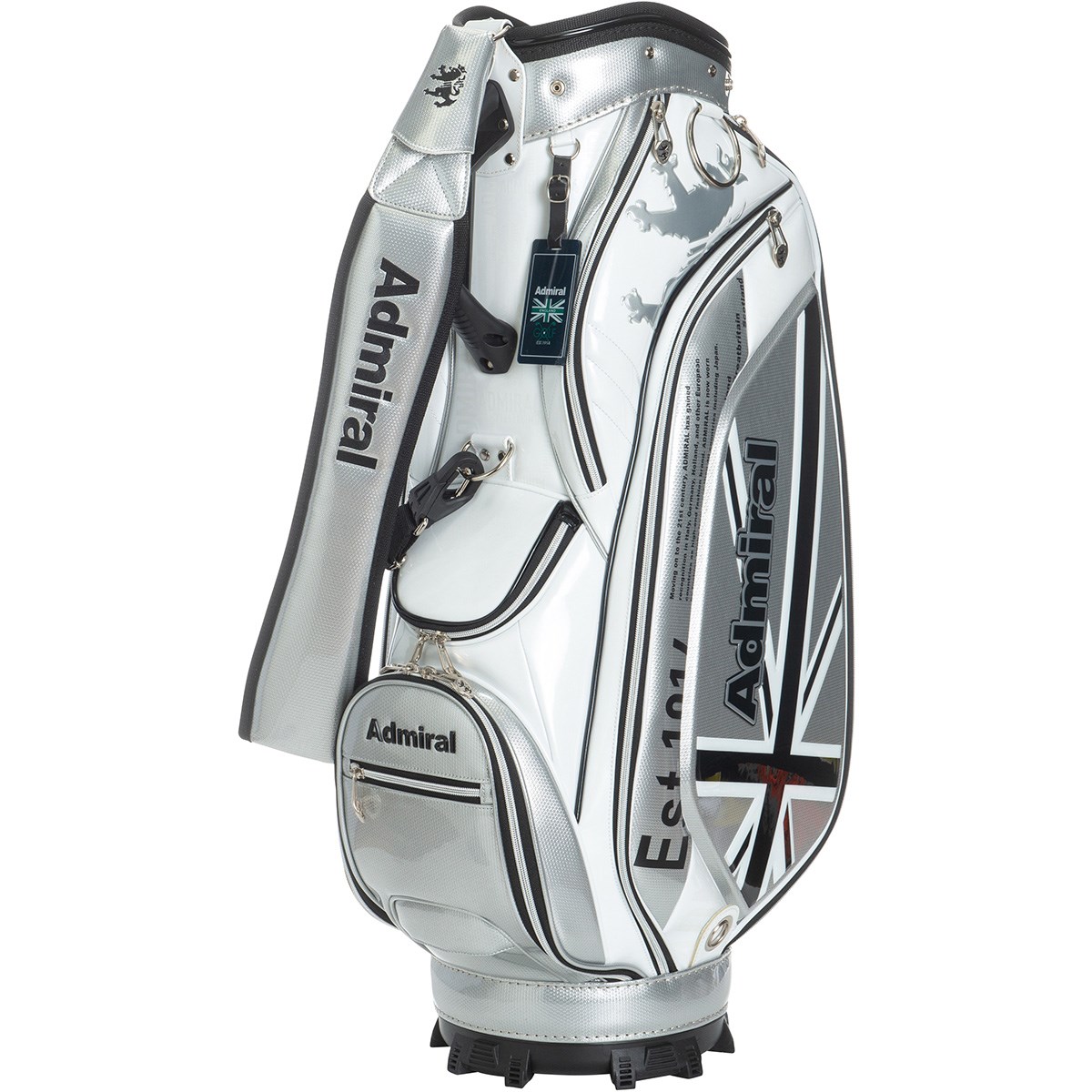 dショッピング |アドミラル Admiral スポーツ キャディバッグ シルバー