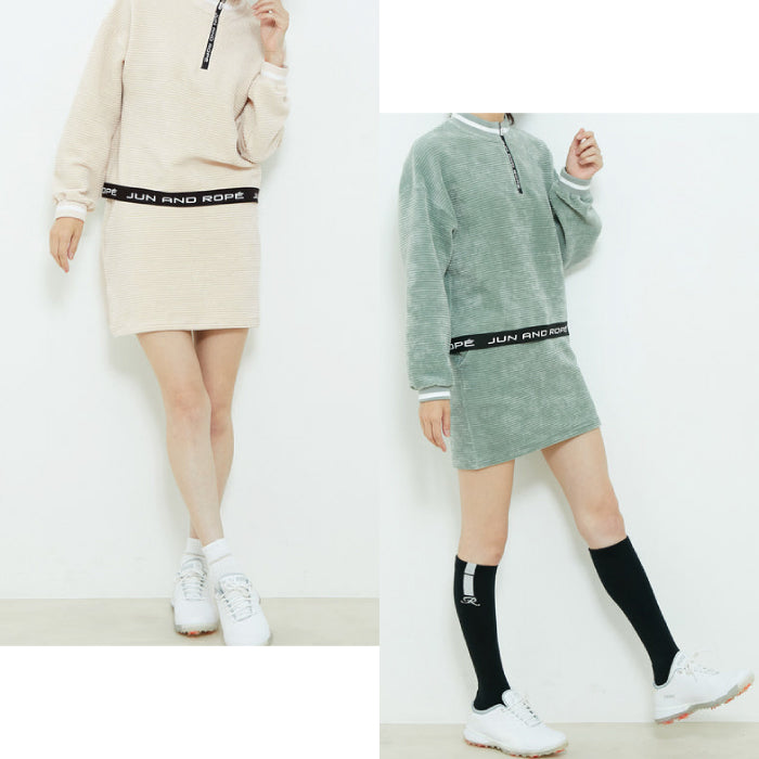 JUN&ROPE' ジュンアンドロペ レディース ソフトコーデュロイジャージ