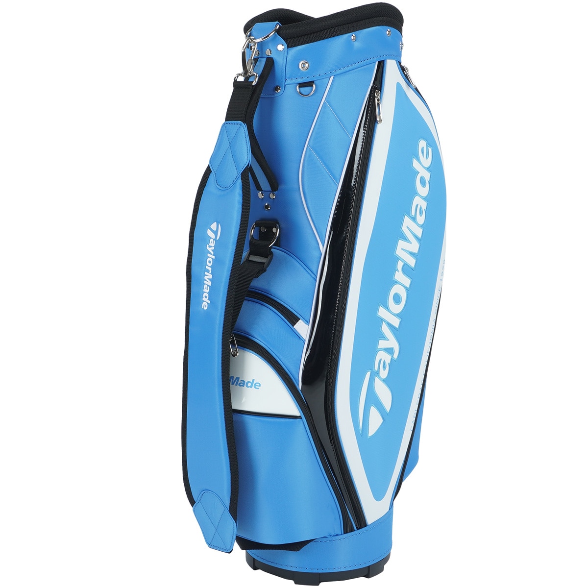 テーラーメイドGLOIRE キャディバッグ ホワイト/ブルー [おまけ付き