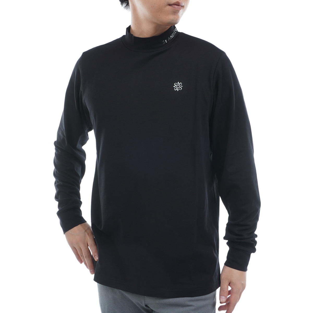 ベア天竺 長袖ハイネックシャツ(長袖シャツ・ポロシャツ)|St ANDREWS