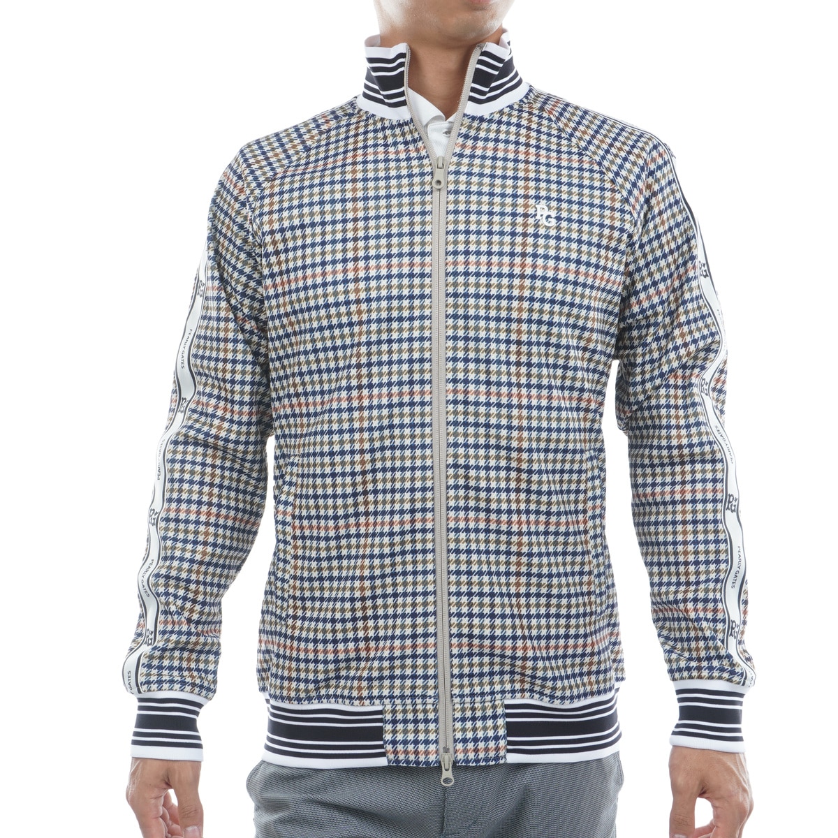 PEARLY GATES チェック柄ジャケット サイズ4 PEARLY GATES チェック柄