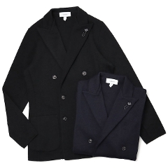 ラルディーニ / LARDINI / ダブル ニット ジャケット / ウール