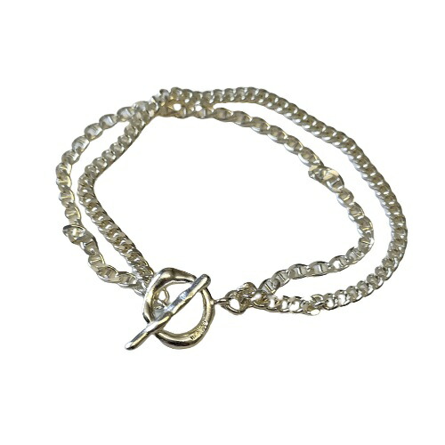 楽天市場】mollive HeavyOZ AZUKI CHAIN BRACELET L : C-G