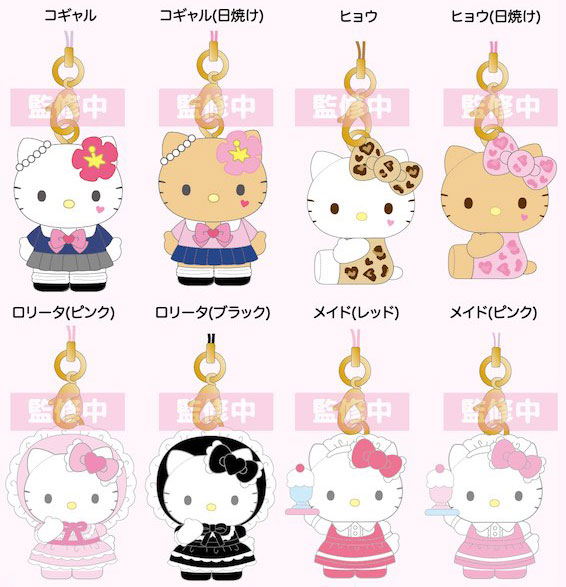 楽天市場】ハローキティ トレーディング マスコットストラップ2