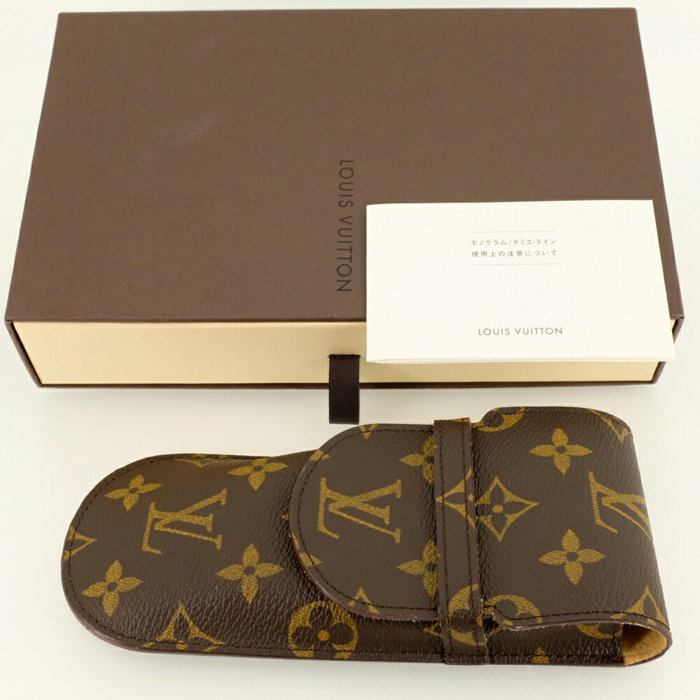 楽天市場】LOUIS VUITTON ルイ ヴィトン モノグラムバンダナ エテュイ