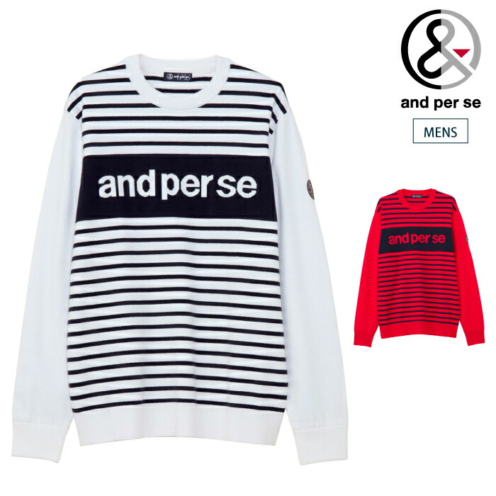 楽天市場】【30%OFF SALE】and per se アンパスィ メンズ ゴルフウェア