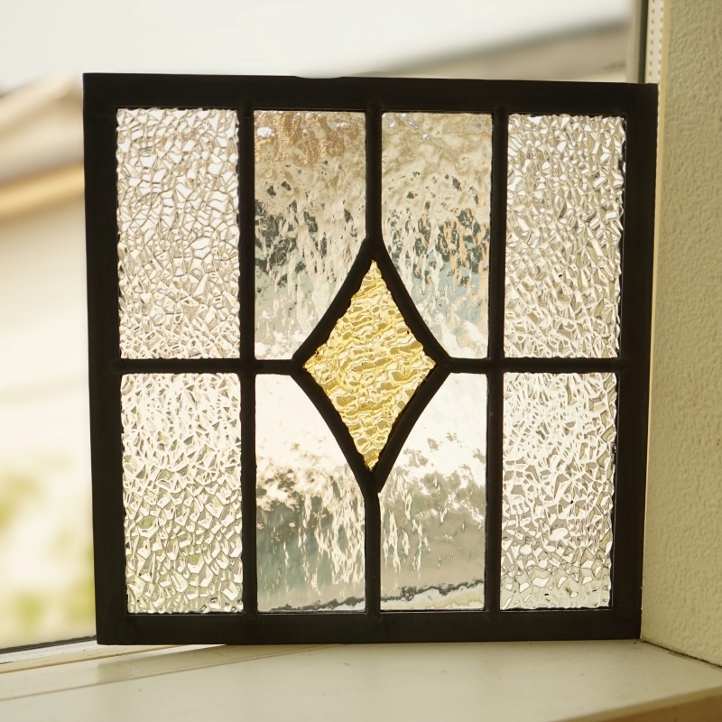 楽天市場】ステンドグラス パネル 住宅用 ダイヤと楕円 6種のクリア