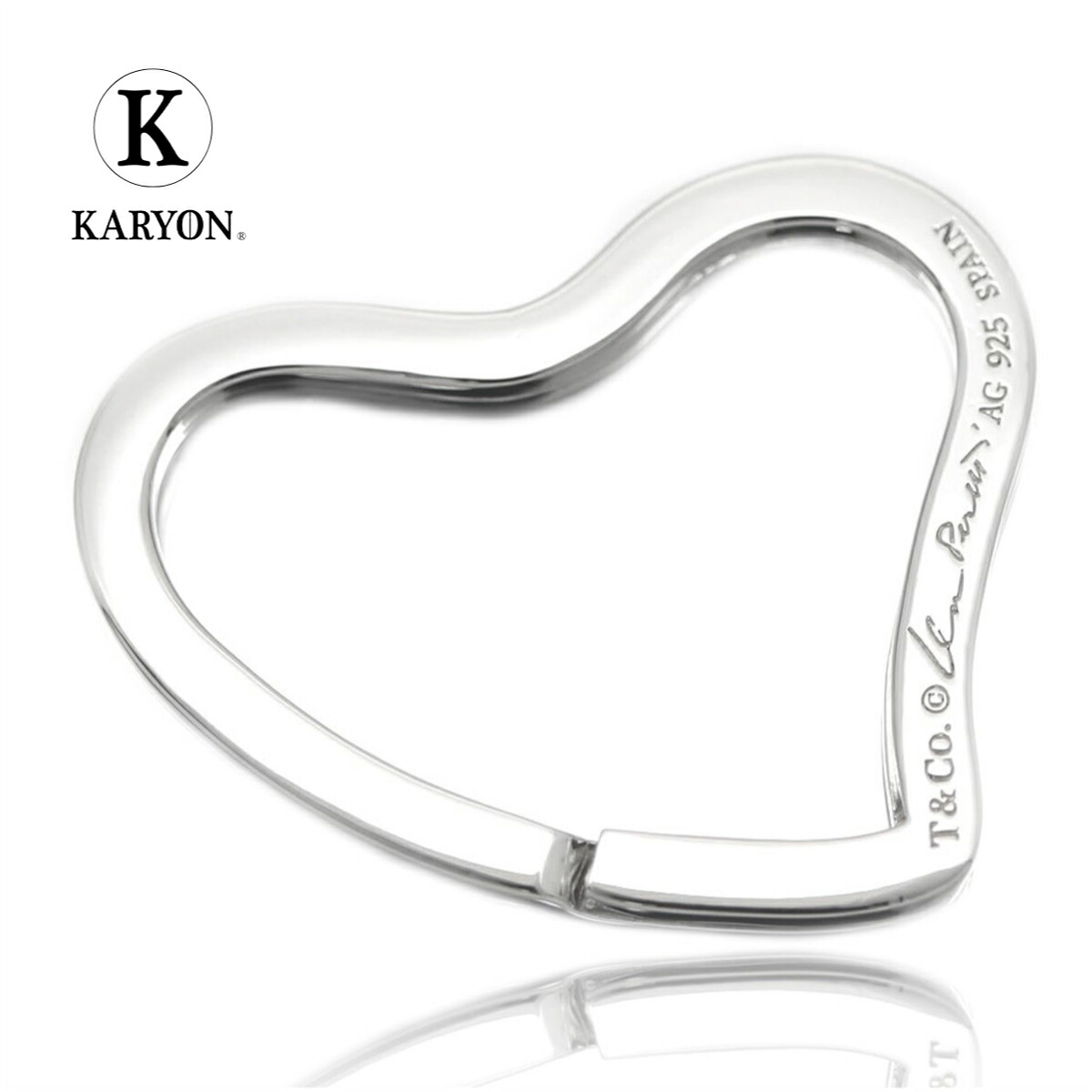 楽天市場】Tiffany&Co. ティファニーエターナルサークル キーリング