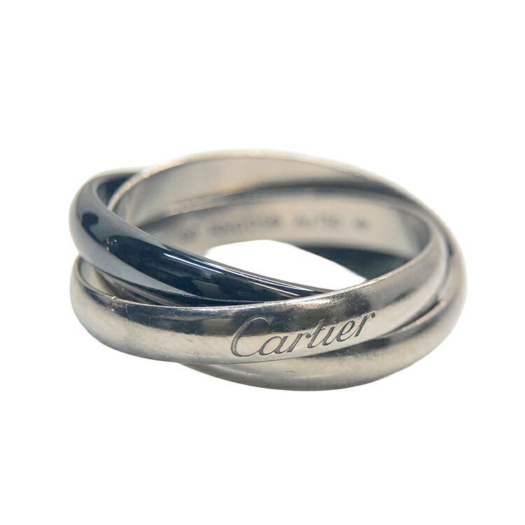 楽天市場】【中古】 Cartier カルティエ クラシック トリニティ リング