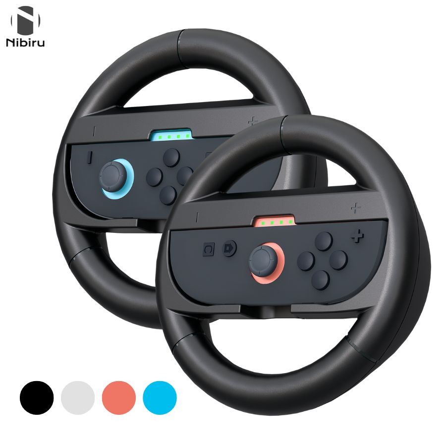 楽天市場】NintendoSwitch対応 Joy-Conハンドル ステアリングホイール