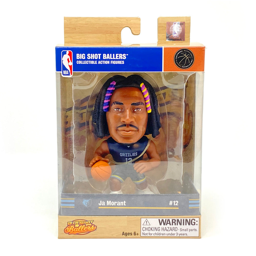Ja Morant Memphis Grizzles Big Shot Ballers Action Figure – Sports