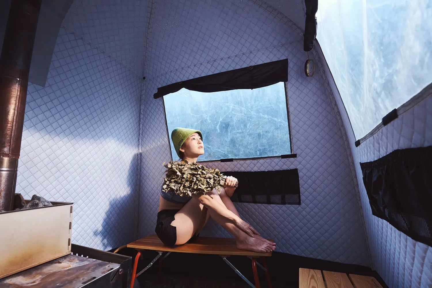 3層式テントサウナ MORZH（モルジュ 2窓モデル） – テントサウナ専門