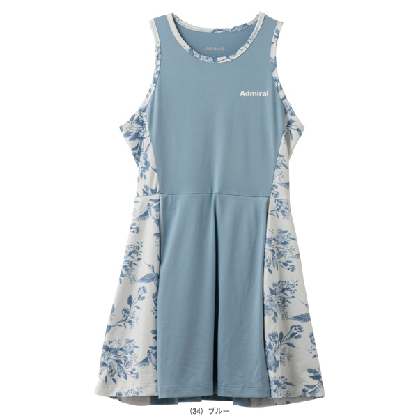 Admiral テニスウェアセット ホワイト/ライトブルー Admiral テニス