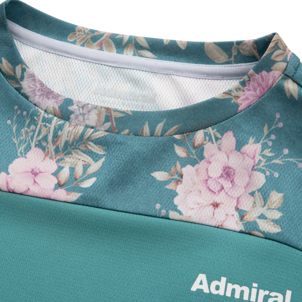 アドミラル(Admiral) ウェア（レディース） ]バックスリットフラワーT