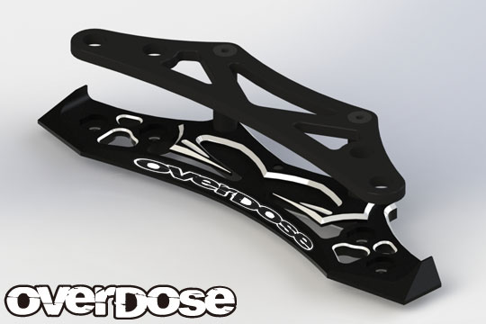 アルミバンパー (For OD / ブラック) [(有)ウエルド]