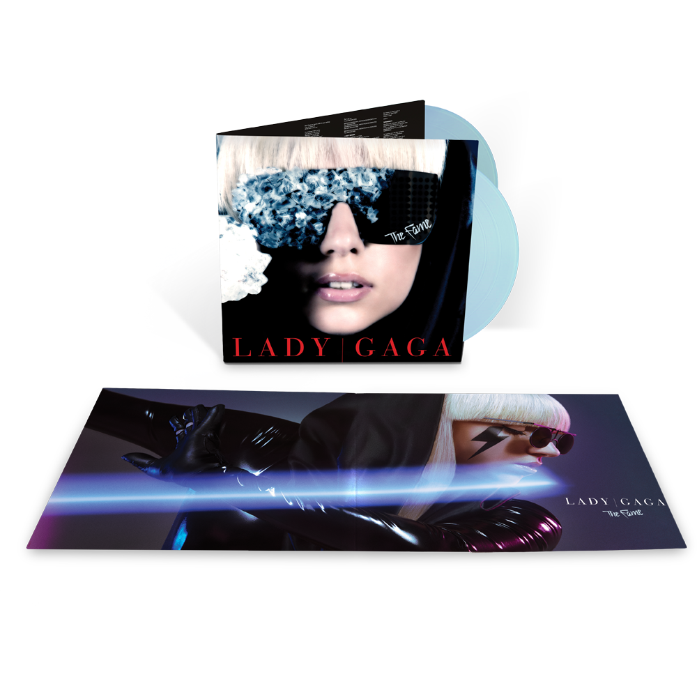The Fame Translucent Light Blue Vinyl - Lady Gaga Official Store