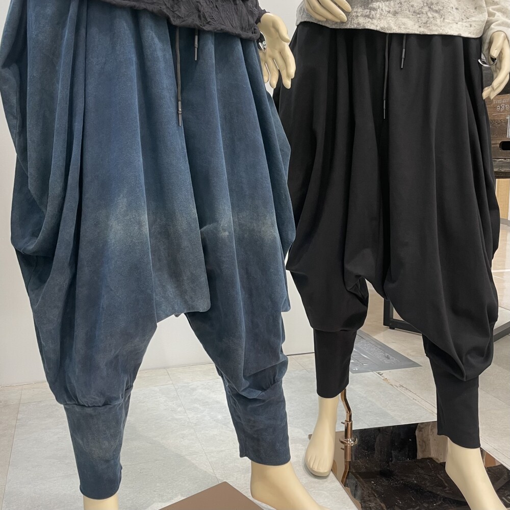 イロフシ〉楽にオシャレができる〈鼯サルエルパンツ〉のご紹介