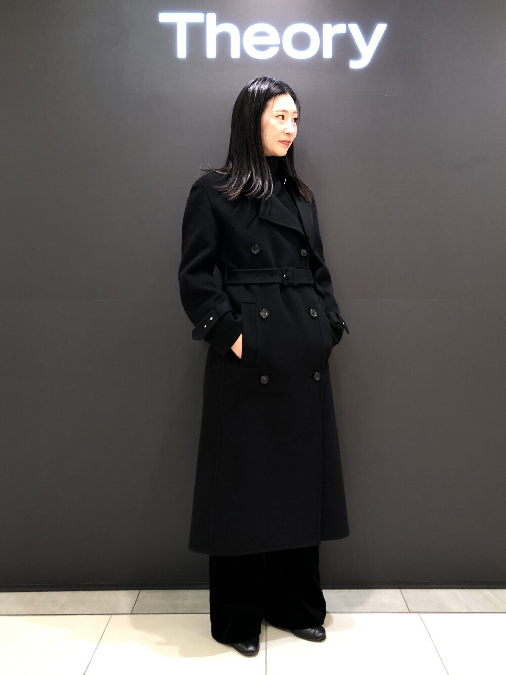 羽織るだけで決まる！ウールトレンチコート | セオリー | 大丸札幌店
