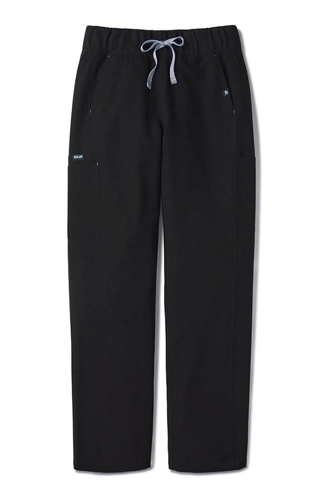 District High Waisted 6-Pocket CORE Scrub Pant Black | Dolan