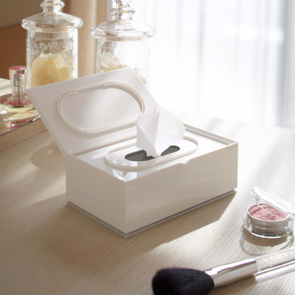ウェットティッシュケース 横置き用 ヴェール（ ウェットティッシュ