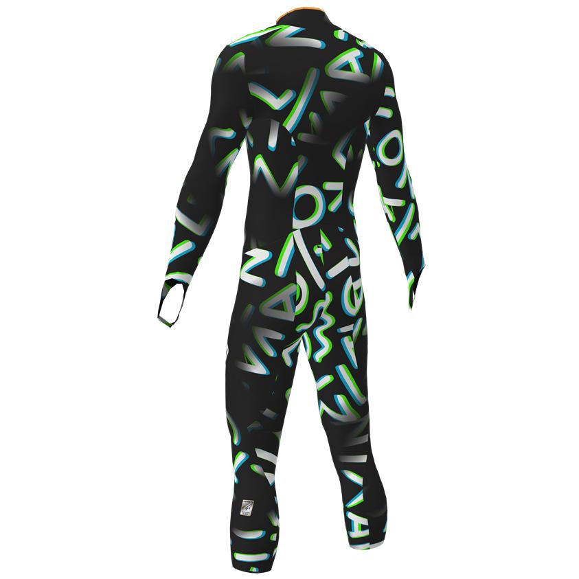 Vitalini アルペンレーシング スキーウェア FIS対応 (男性用) Vitalini