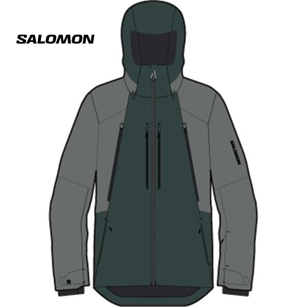 26 SALOMON サロモン SPECTRAL JACKET M LC2637200 GREEN GABLES