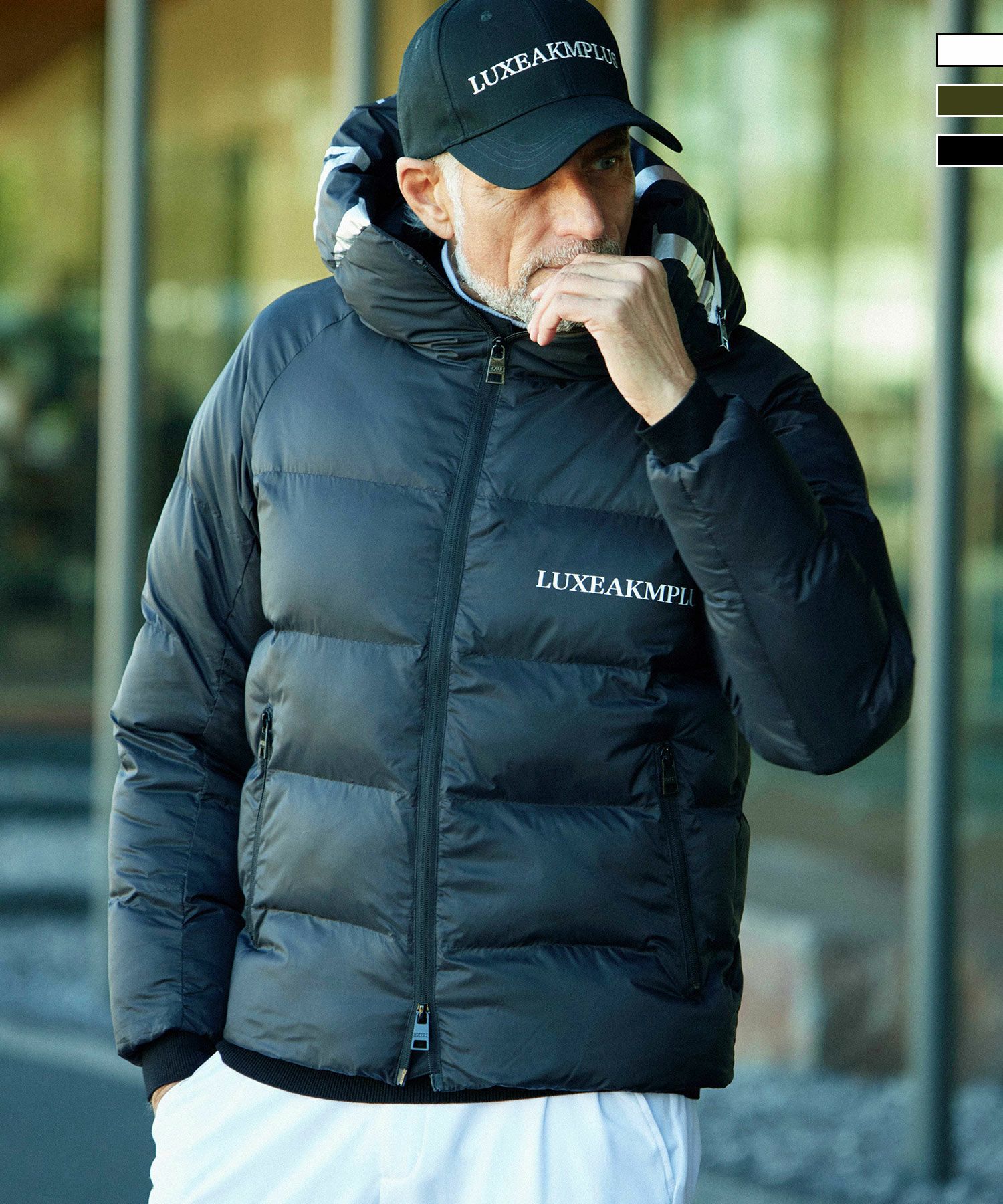 LUXEAKMPLUS(リュクスエイケイエムプラス)ゴルフ フードロゴ軽量