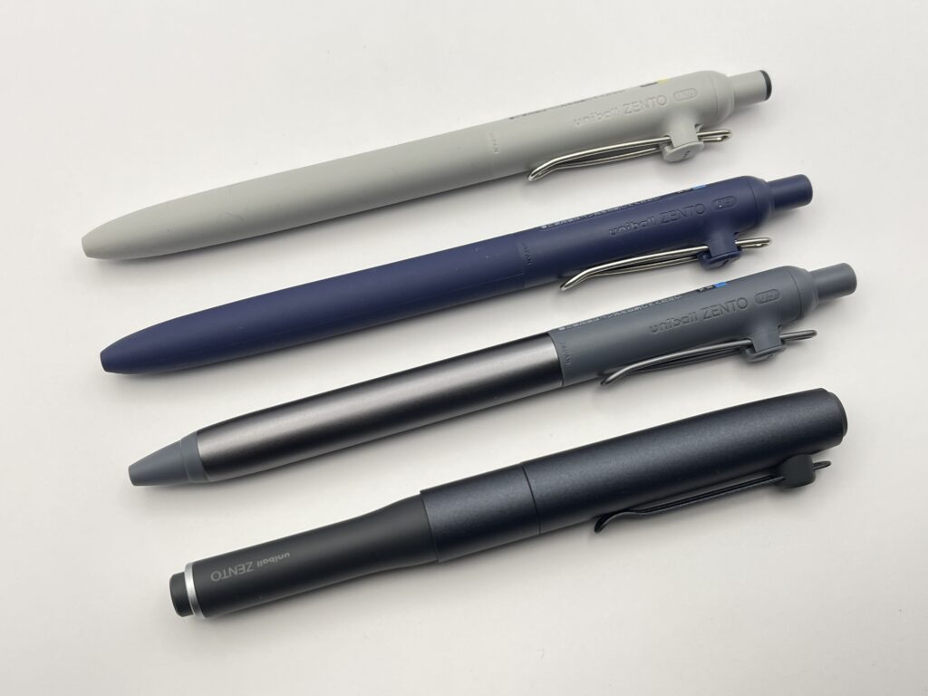レビュー】三菱鉛筆ZENTO（ゼント）「シグニチャーモデル」など4モデル