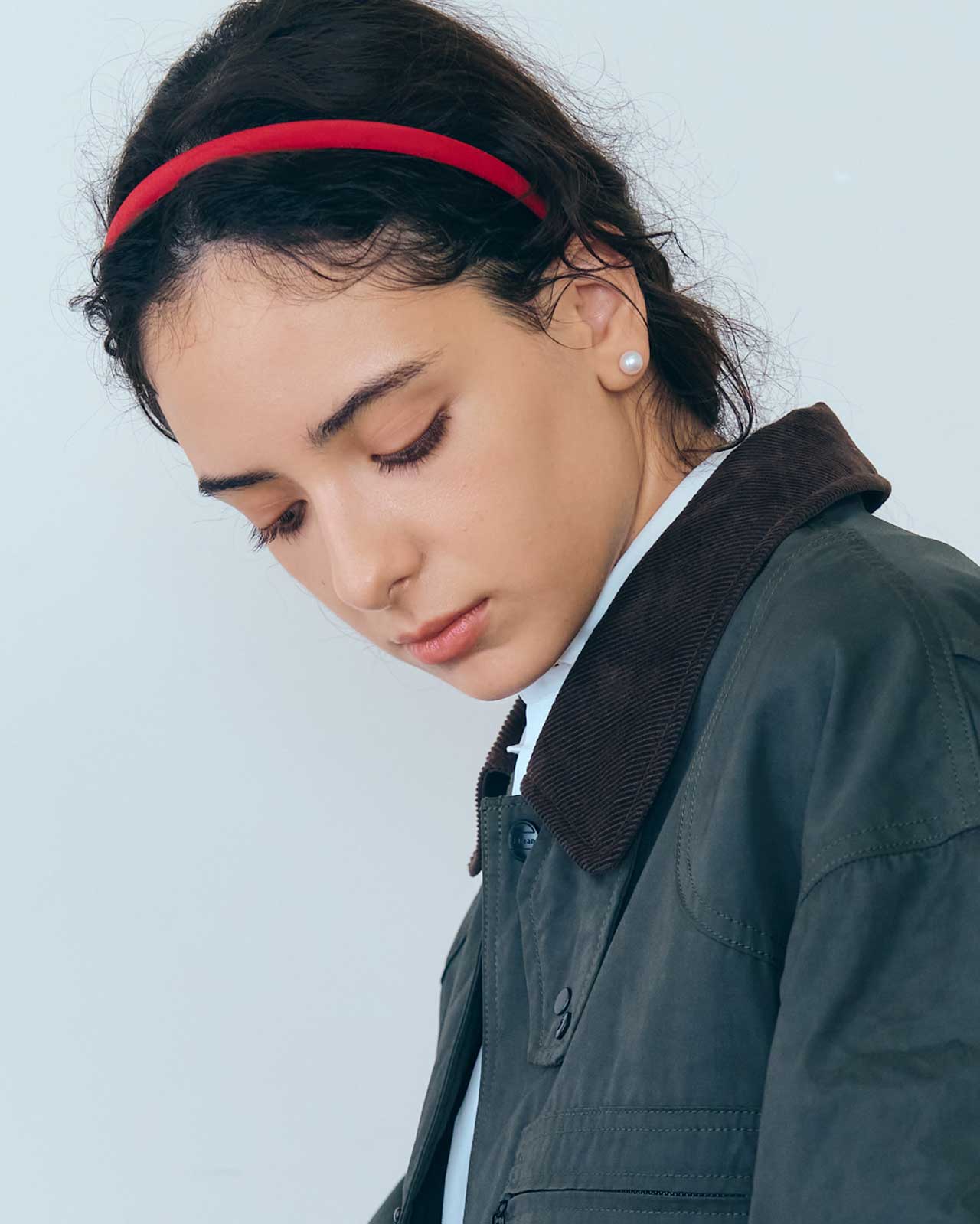 ALEXANDRE DE PARIS 1cmサテンカチューシャ – Shinzone