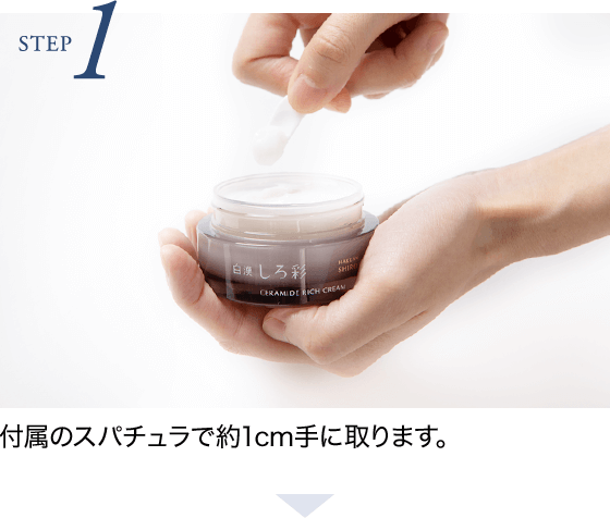 セラミドリッチクリーム | 白漢 しろ彩 公式オンラインショップ