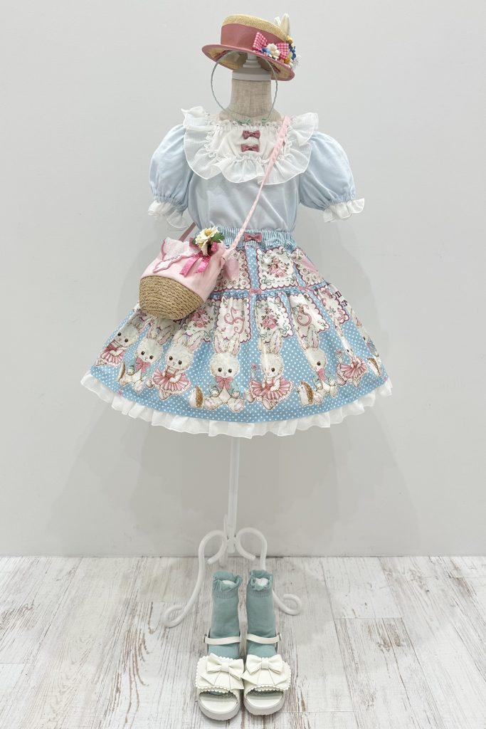 ♡New Arrival News♡うさぎハンカチプリントシリーズ発売のお知らせ