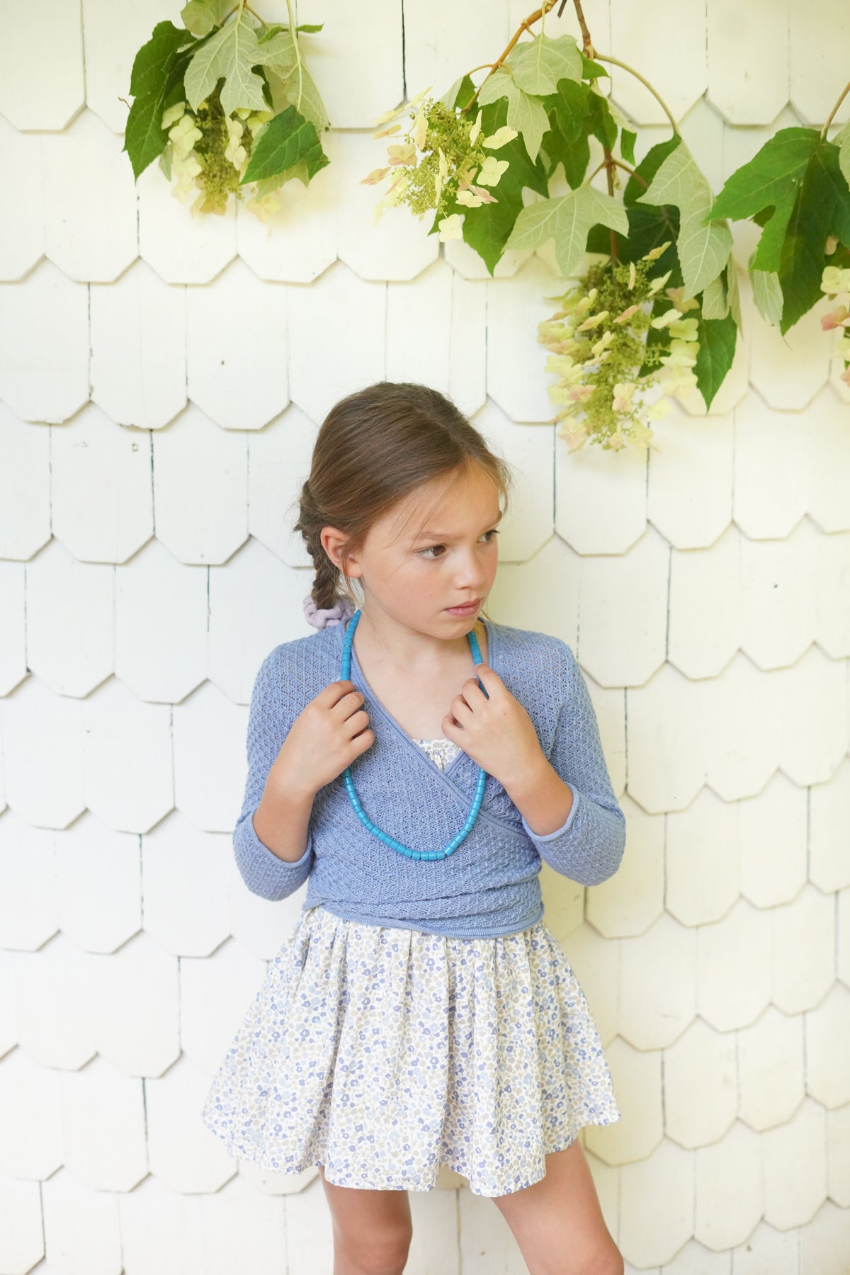 Birdie Tunic, Menagerie Print, Blueberry – Soor Ploom